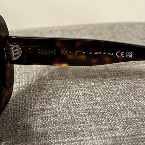 Celine Tortoise Shell Women's Sunglasses - Picture 5 of 5